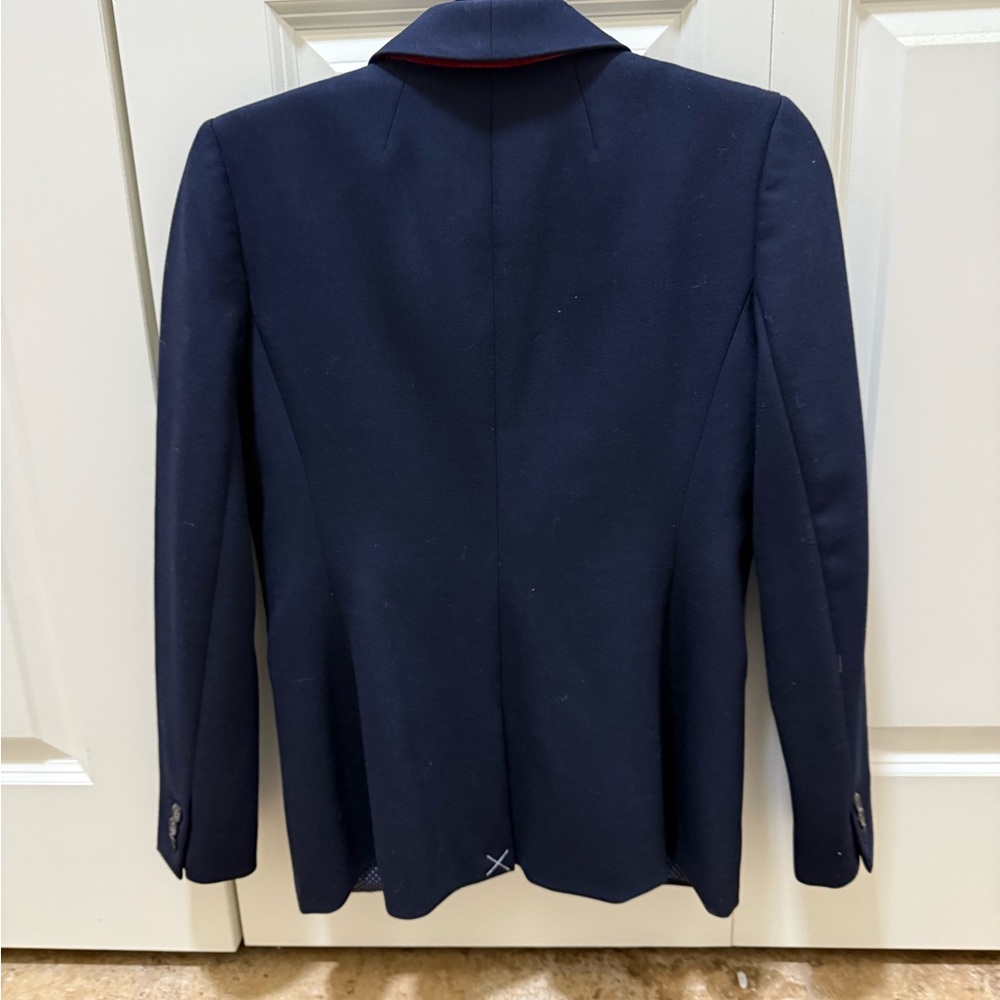 J. Crew Navy Shawl Collar Blazer - Picture 3 of 9
